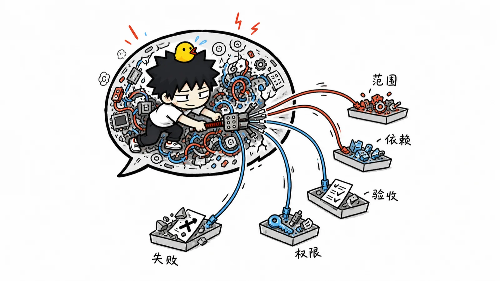 阿魏把混在 Prompt 里的工程责任逐项拆开