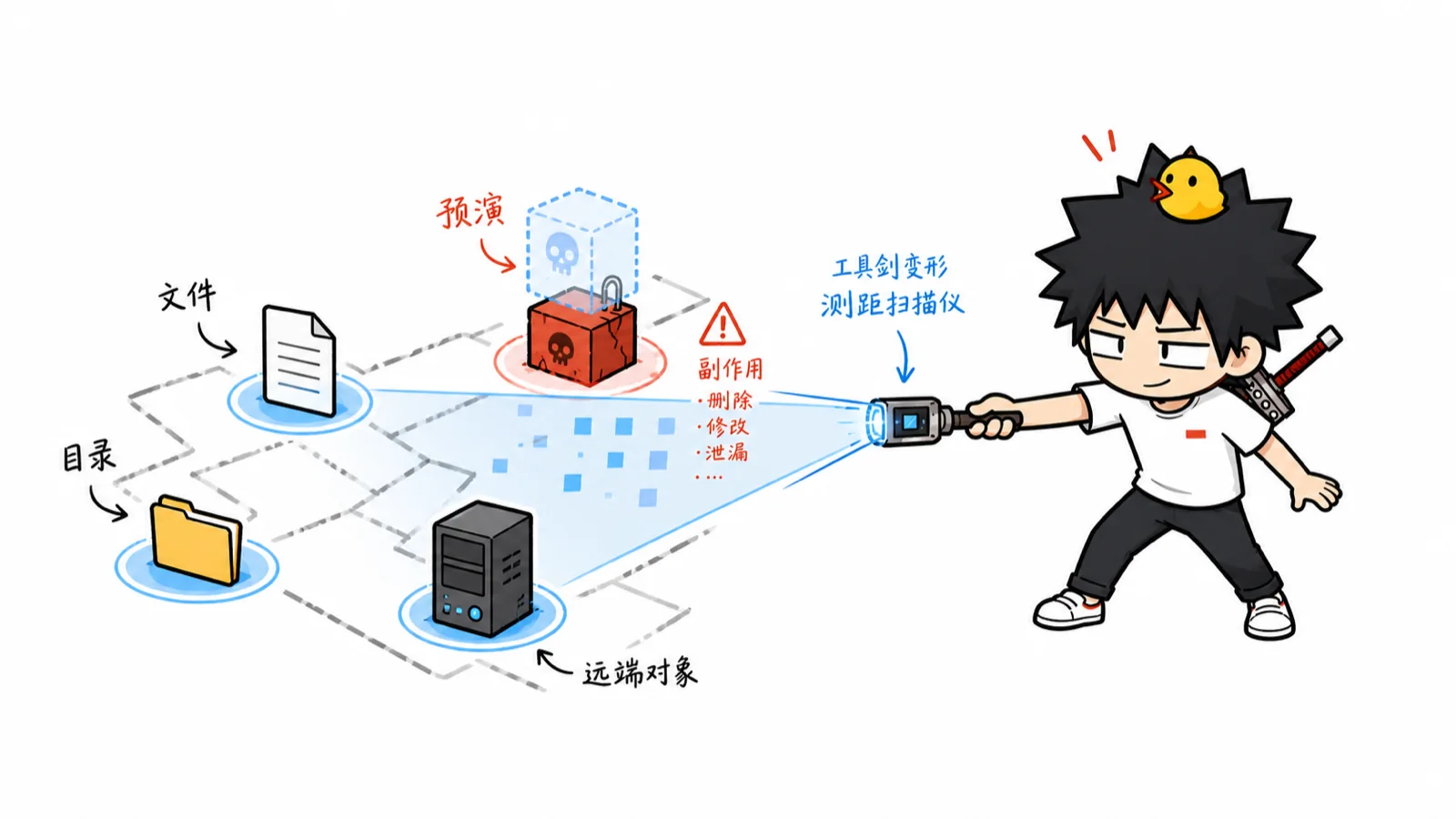 操作前先把目标解析成真实对象